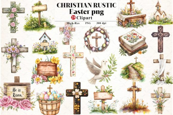 Download Christian Rustic Easter Clipart - Premium Resources